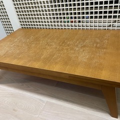 伸縮ローテーブル