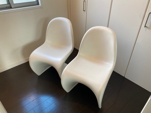Vitra社　パントンチェアー2脚(本物)