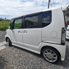 愛知発 ホンダ N-box Custom H25 純正エンジンスターター  抹消渡しの画像