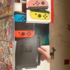 ニンテンドースイッチ➕ソフト5本
の画像