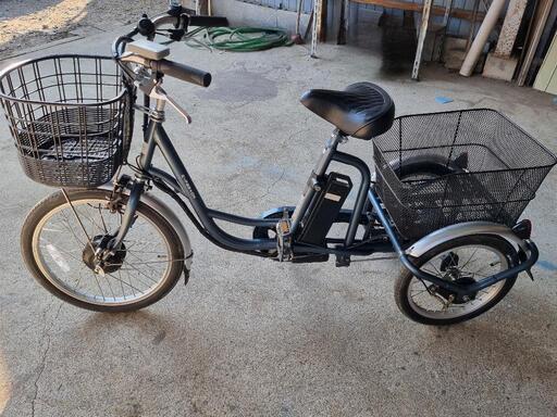 美品　e-parton(イーパートン)5.8Ah 電動アシスト三輪自転車 Amazon | e-parton(イーパートン)5.8Ah 電動アシスト三輪自転車SB