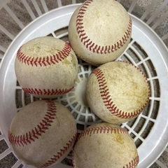 🌈硬球⚾️5球⚾️野球⚾️練習⚾️キャッチボール⚾️