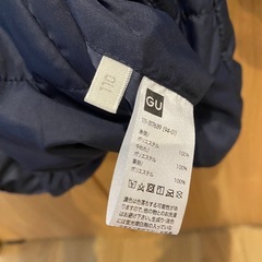 GU ボアブルゾン　110の画像