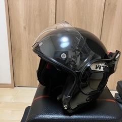 ILM B707 システムヘルメット ブラック XLの画像