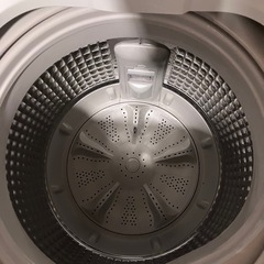 洗濯機　ハイアール　ホワイト5.5kgの画像