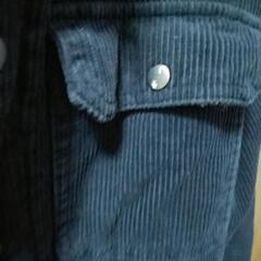 ZARA キッズ　ボア　ブルゾン　ジャケット　ネイビー※子母口クリニックモール前お渡し限定　コーデュロイ　130 ,120のお子さまにも◎※子母口クリニックモール前お渡し限定　の画像