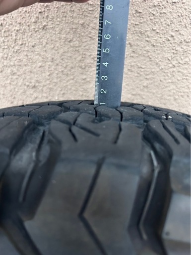 285/70R17 純正 ホイル タイヤ5本セット