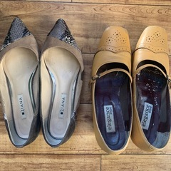 DIANAとElegance卑弥呼 パンプス2足の画像