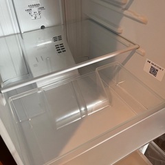 Panasonic 2ドア冷蔵庫　NR-B17CW-T 168L 2020年製　札幌白石区の画像