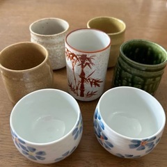 ［お取り引き中】湯呑み色々　陶器　7個　※ 同時購入でこちらは差...