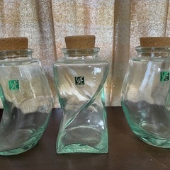 ガラス製保存容器　３点の画像