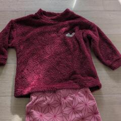 ユニクロ　竈門禰豆子ルームウェア　パジャマ110の画像