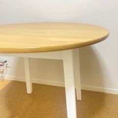 　IKEA　丸テーブルの画像