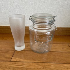 ※2月半ばまで 
グラス、保存瓶 