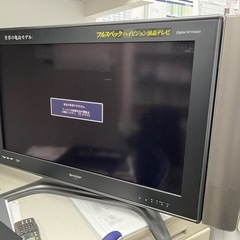 SHARP フルスペックハイビジョン液晶テレビ