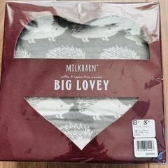 新品☆おくるみガーゼケットMILKBARNの画像