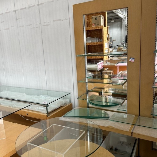 ☆オススメ☆ 業務用　飾り棚　ガラス台　棚　お店