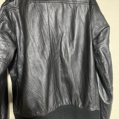 レザーシングルライダースの画像