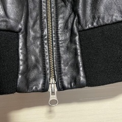 レザーシングルライダースの画像
