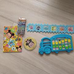 値下げ!ツムツムメモ帳＆色鉛筆　知育玩具など