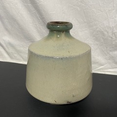 白い笠間焼　焼き物　陶芸　骨董品