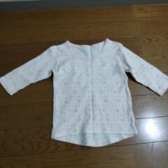 80サイズあったか肌着上下セットの画像
