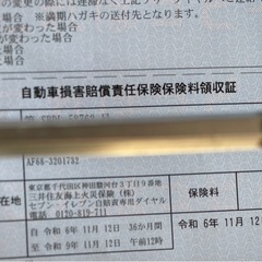 ホンダ　DIOチェスタ　AF68 自賠責令和9年
11月の画像