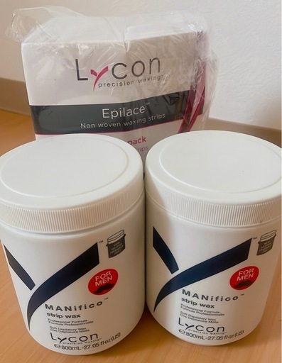 【Lycon 脱毛WAX ワックス MENS メンズ 大容量　】 ¥16,000分以上。業務用‼️