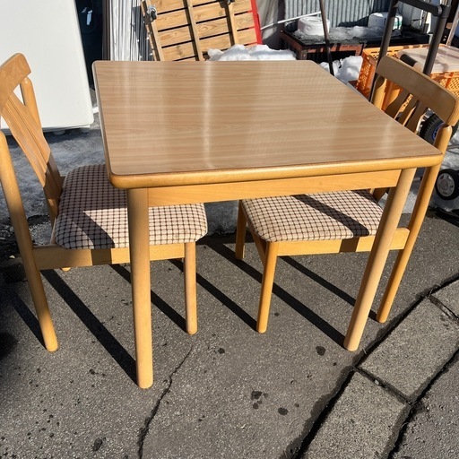 ☆現状品☆食卓セット　2人用