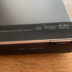 リモコンなし　美品　TOSHIBA DVDビデオプレーヤー　SD-310Jの画像