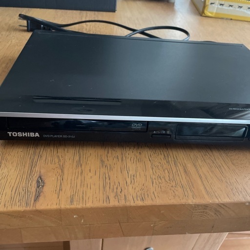 リモコンなし　美品　TOSHIBA DVDビデオプレーヤー　SD-310J