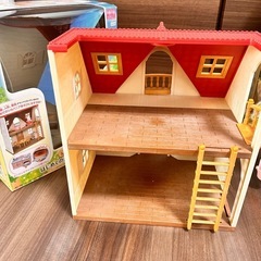 人形付き！箱付き⭐️はじめてのシルバニアファミリー　ショコラうさぎ