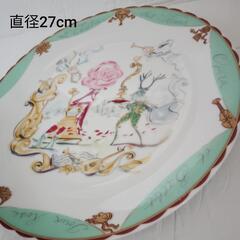 資生堂 花椿会 オリジナルプレート 大皿 27cm