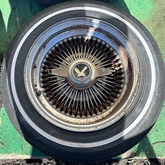 Wire Wheel 13“ホワイトリボン付の画像