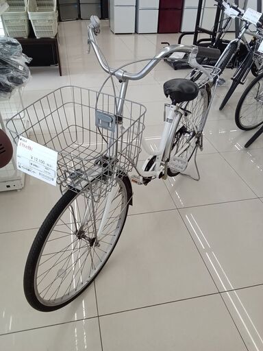 ★ジモティ割あり★  自転車 26インチ ホワイト クリーニング済み HJ5733