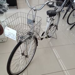 ★ジモティ割あり★  自転車 26インチ ホワイト クリーニング...