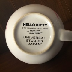ユニバ限定　キティちゃんマグカップの画像