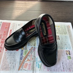 キッズローファー黒19.0cm