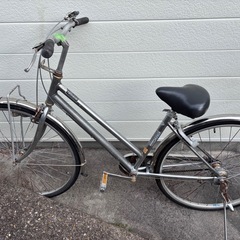 ナショナル　自転車　シルバー　軽量