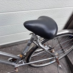 ナショナル　自転車　シルバー　軽量の画像