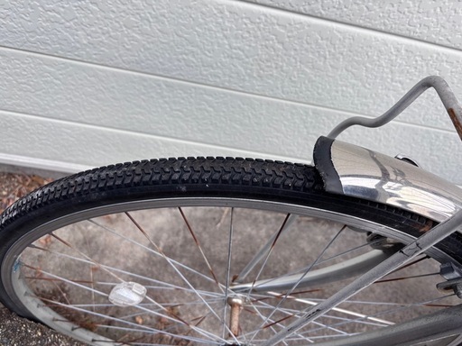ナショナル　自転車　シルバー　軽量