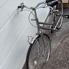 ナショナル　自転車　シルバー　軽量の画像