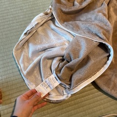 ニトリ　こたつ掛けカバー　こたつ布団カバーの画像