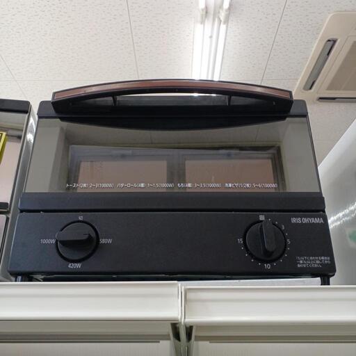 ★ジモティー割あり★オーブトースター　アイリスオーヤマ　BK　高さ(H)--×幅 (W)--× 奥行(D)--(cm)【joh4083】