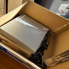 SONY DVDプレーヤー& AQUOSモニターテレビの画像