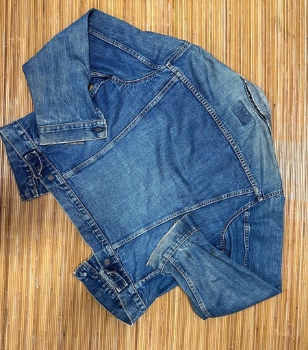 【値引き】リーバイス デニムジャケット Levi'sサードジャケット70505インディゴ　ビンテージ　60s〜70s