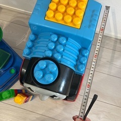トーマス　ブロック付きの画像