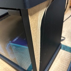 テレビボード テレビ台 ガラス扉　キャスター付の画像