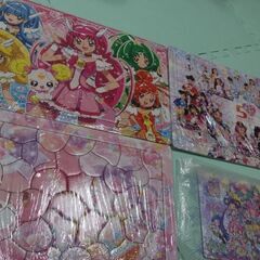 女の子向けジグソーパズル　プリキュア、ガールズ戦士、サンリオの画像