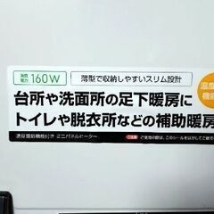 ミニパネルヒーター DP-SB169の画像